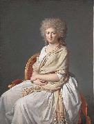Jacques-Louis David Portrait of Anne Marie Louise Thelusson, oil painting artist